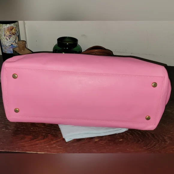 Super rare Y2k huge Juicy Couture pink burgundy bag - Picture 10 of 16